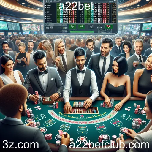 Experiência de Jogo Ao Vivo no a22bet